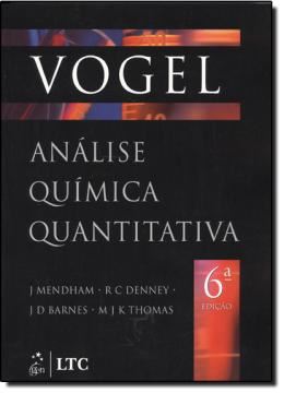 Imagem de ANALISE QUIMICA QUANTITATIVA - VOGEL - 6ª ED