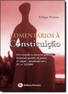 Imagem de COMENTARIOS A CONSTITUICAO - 3ª EDICAO