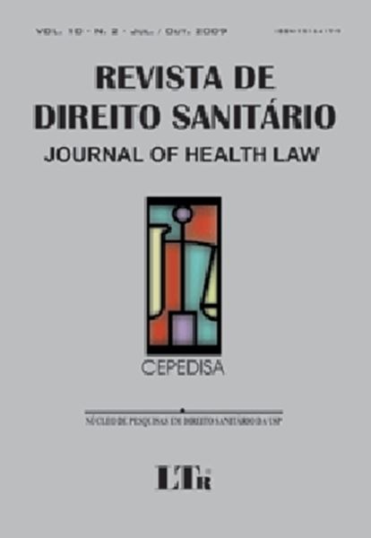 Picture of REVISTA DE DIREITO SANITARIO VOL.10 Nº 2