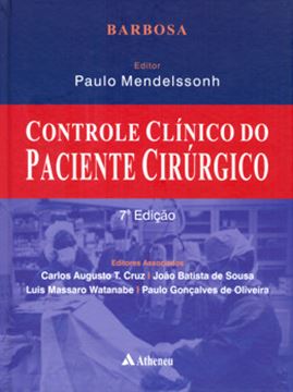 Imagem de CONTROLE CLINICO DO PACIENTE CIRURGICO - 7ª ED