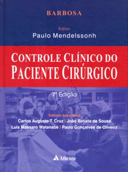 Picture of CONTROLE CLINICO DO PACIENTE CIRURGICO - 7ª ED