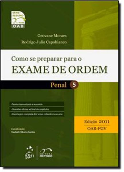Picture of COMO SE PREPARAR PARA O EXAME DE ORDEM - VOL. 05 - PENAL