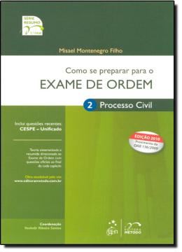 Imagem de COMO SE PREPARAR PARA O EXAME DE ORDEM - VOL. 02 - PROCESSO CIVIL