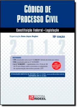 Imagem de CODIGO DE PROCESSO CIVIL