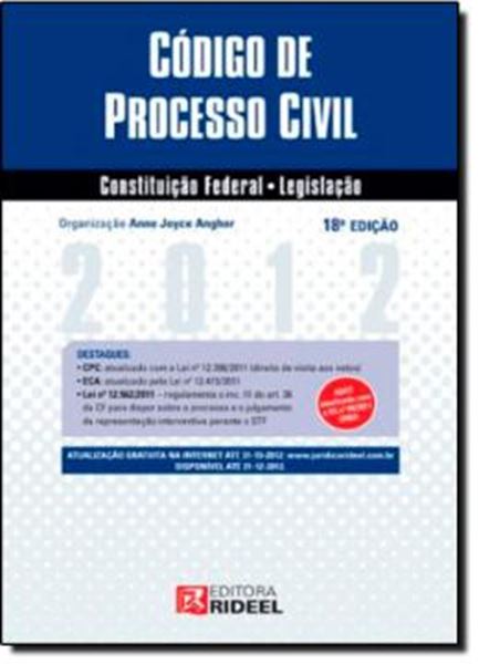 Picture of CODIGO DE PROCESSO CIVIL
