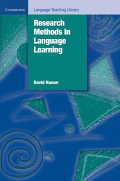 Imagem de RESEARCH METHODS IN LANGUAGE LEARNING - BOOK