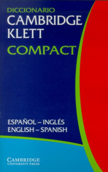 Picture of DICCIONARIO  CAMBRIDGE KLETT  COMPACT ESPANOL / INGLES - ENGLISH / SPANISH 