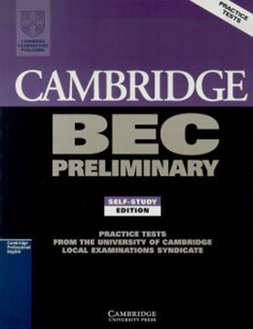 Imagem de CAMBRIDGE BEC PRELIMINARY 1 SELF-STUDY PACK (SB WITH ANSWERS)