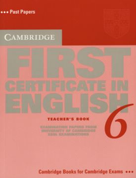 Imagem de CAMBRIDGE FIRST CERTIFICATE IN ENGLISH TB 6