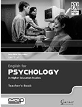 Imagem de ENGLISH FOR PSYCHOLOGY IN HIGHER EDUCATION STUDIES TEACHER´S BOOK