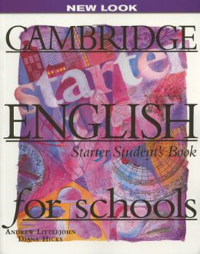 Imagem de CAMBRIDGE ENGLISH FOR SCHOOLS STARTER STUDENT´S BOOK