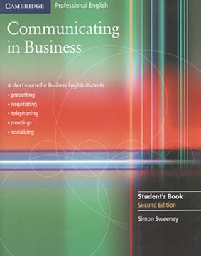 Imagem de COMMUNICATING IN BUSINESS STUDENT´S BOOK  SECOND EDITION