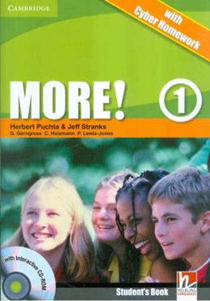 Picture of MORE! 1 STUDENTS BOOK WITH INTERACTIVE CD-ROM WITH CYBER HOMEWORK