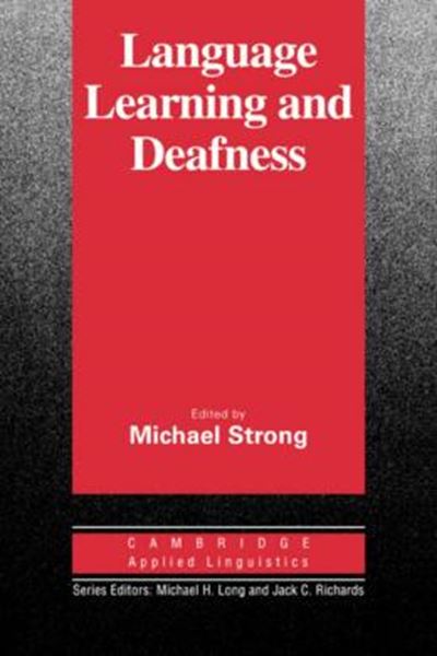Picture of LANGUAGE LEARNING AND DEAFNESS 