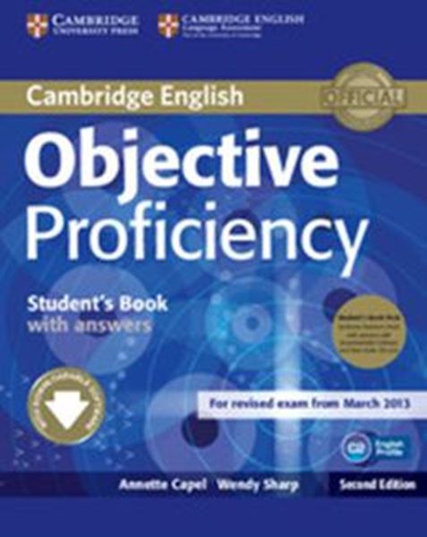 Picture of OBJECTIVE PROFICIENCY STUDENTS BOOK PACK WITH ANSWERS AND CLASS AUDIO CDS (2)) - 2ND ED