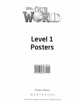 Imagem de OUR WORLD 1 POSTER SET