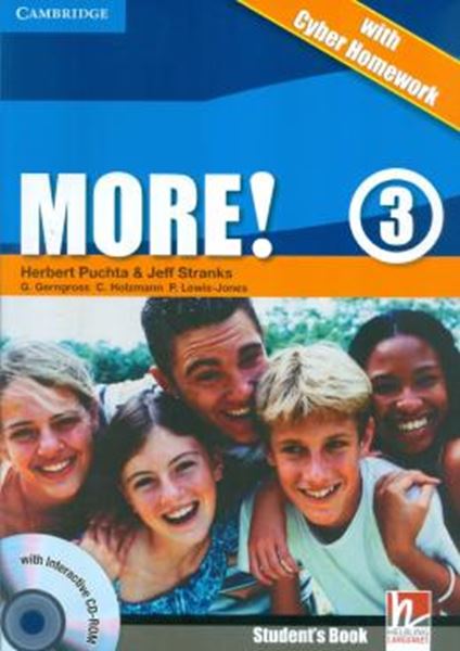 Picture of MORE! 3 STUDENTS BOOK WITH INTERACTIVE CD-ROM WITH CYBER HOMEWORK