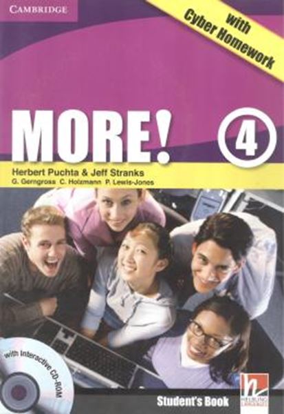 Picture of MORE! 4 STUDENTS BOOK WITH INTERACTIVE CD-ROM WITH CYBER HOMEWORK