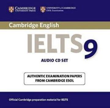 Imagem de CAMBRIDGE IELTS 9 AUTHENTIC EXAMINATION PAPERS FROM CAMBRIDGE ESOL AUDIO CDS