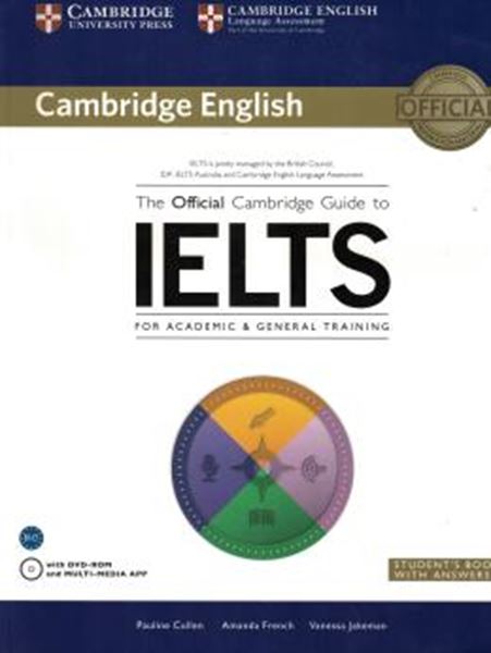 Picture of OFFICIAL CAMBRIDGE GUIDE IELTS STUDENTS BOOK WITH ANSWER WITH DVDROM