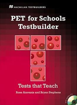 Imagem de PET FOR SCHOOLS TESTBUILDER WITH CDROM