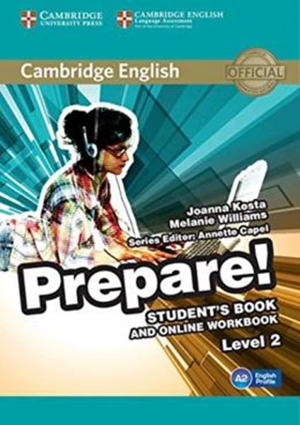 Picture of CAMBRIDGE ENGLISH PREPARE! 2 STUDENT´S BOOK WITH ONLINE WORKBOOK - 1ST ED