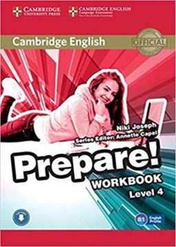 Imagem de CAMBRIDGE ENGLISH PREPARE! 4 WORKBOOK - 1ST ED