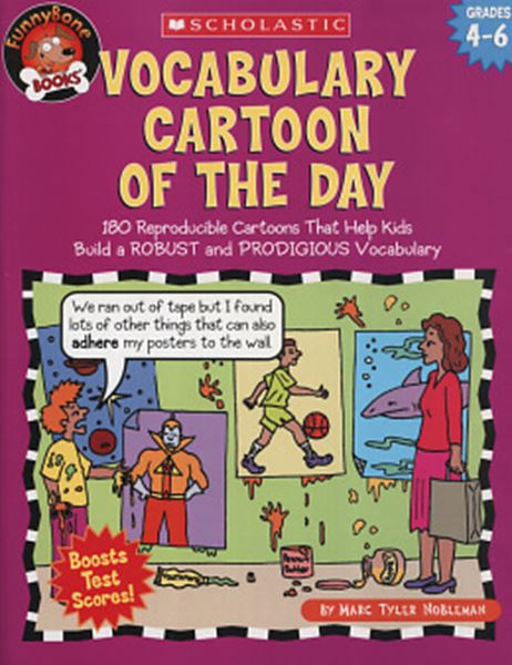 Picture of FUNNY BONE BOOKS - VOCABULARY CARTOON  OF THE DAY