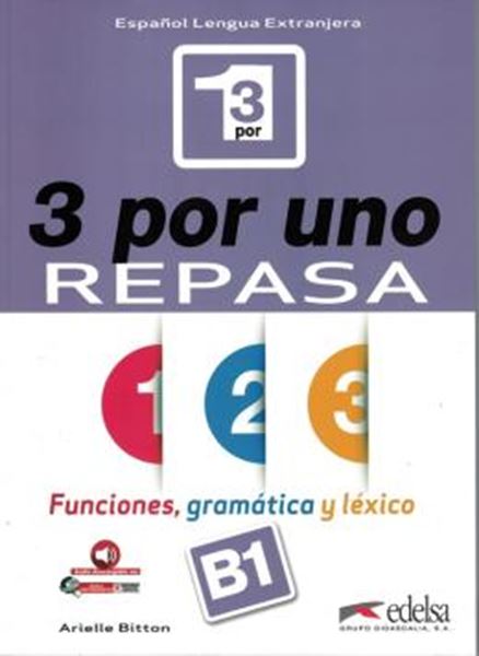 Picture of 3 POR UNO B1 - LIBRO + AUDIO DESCARGABLE