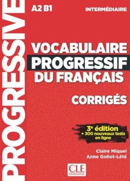 Picture of VOCABULAIRE PROGRESSIF DU FRANCAIS - NIVEAU INTERMEDIAIRE - CORRIGES - 3EME ED