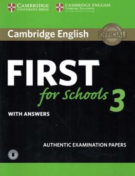 Imagem de CAMBRIDGE ENGLISH FIRST FOR SCHOOLS 3 SB WITH ANSWERS WITH AUDIO