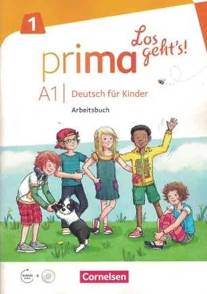 Picture of PRIMA - LOS GEHT´S! A1.1 - DEUTSCH FUR KINDER - ARBEITSBUCH MIT AUDIO-CD UND STICKERBOGEN