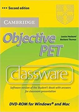 Imagem de OBJECTIVE PET CLASSWARE DVD-ROM WITH ANSWERS - 2ND ED