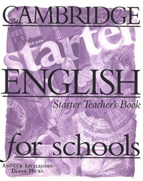Imagem de CAMBRIDGE ENGLISH FOR SCHOOLS STARTER TEACHER´S BOOK