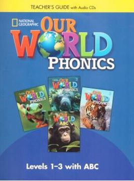 Imagem de OUR WORLD PHONICS 1-3 WITH ABC - TEACHER´S GUIDE WITH AUDIO CDS