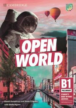 Imagem de OPEN WORLD PRELIMINARY SB WITHOUT ANSWERS  ONLINE PRACTICE