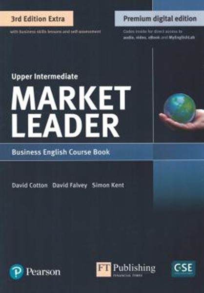 Picture of MARKET LEADER UPPER INTERMEDIATE COURSEBOOK WITH DVD-ROM, READER+ & MYENGLISHLAB ACCESS CODE - 3RD ED. EXTRA