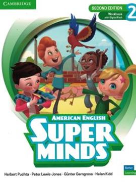 Imagem de SUPER MINDS 2 WORKBOOK WITH DIGITAL PACK - AMERICAN ENGLISH - 2ND ED