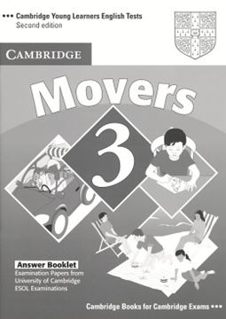 Imagem de CAMBRIDGE YOUNG LEARNERS ENGLISH TESTS MOVERS ANSWER BOOKLET 3  SECOND EDITION