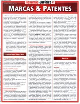 Imagem de RESUMAO - MARCAS & PATENTES