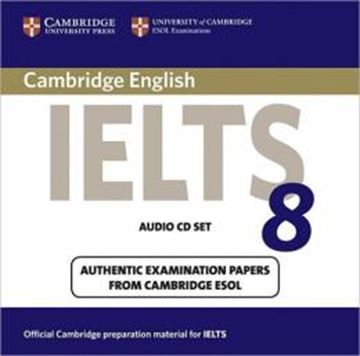 Imagem de CAMBRIDGE IELTS 8 AUDIO CDS