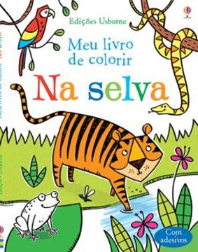 Imagem de NA SELVA -  MEU LIVRO DE COLORIR