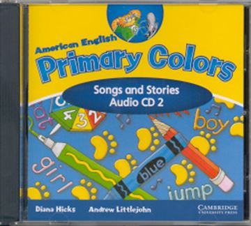 Imagem de AMERICAN ENGLISH PRIMARY COLORS 2 SONGS CD