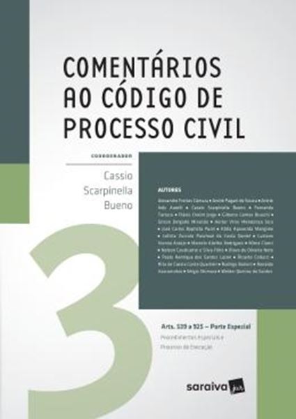Picture of COMENTARIOS AO CODIGO DE PROCESSO CIVIL - VOL. 3 - PARTE ESPECIAL