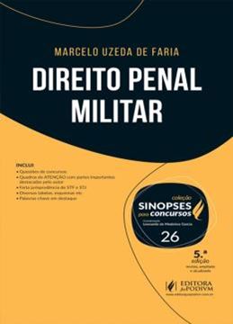 Imagem de SINOPSES PARA CONCURSOS 26 - DIREITO PENAL MILITAR - 5ª ED