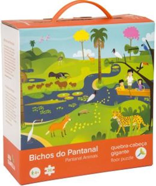 Picture of QUEBRA-CABECA GIGANTE - BICHOS DO PANTANAL - 36 PECAS