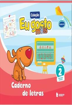 Imagem de EU GOSTO MAIS - CADERNO DE LETRAS - VOL. 2 - 3ª ED