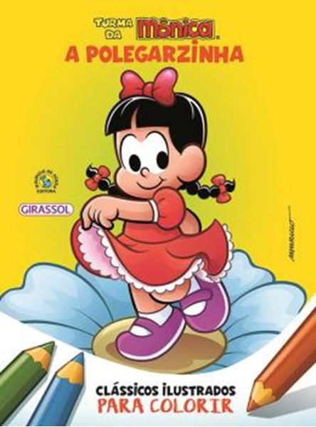 Picture of TURMA DA MONICA CLASSICOS ILUSTRADOS PARA COLORIR - A POLEGARZINHA