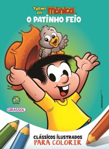 Picture of TURMA DA MONICA CLASSICOS ILUSTRADOS PARA COLORIR - O PATINHO FEIO
