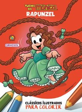 Imagem de TURMA DA MONICA CLASSICOS ILUSTRADOS PARA COLORIR - RAPUNZEL